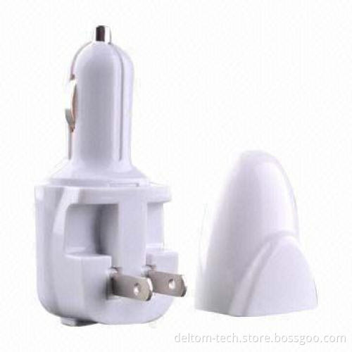 5V 1000mA In-car Charger with LED Indicator, for iPhone, Samsung and Other Mobile Phones